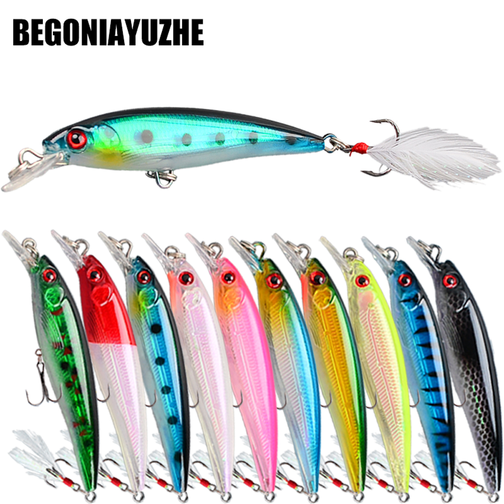 Fishing Hook Treble - 10 stuks Bionic Minnow Fishing Lure