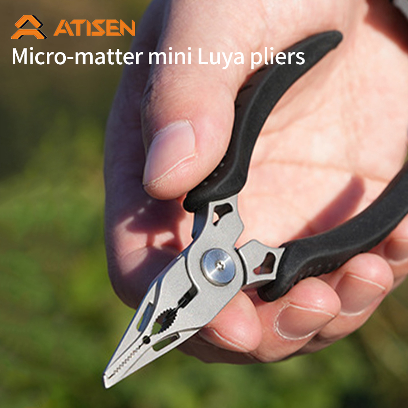 Fishing Hook Sharpener - Hengeltang Haakverwijderaar Rvs Lange Neus Vistang