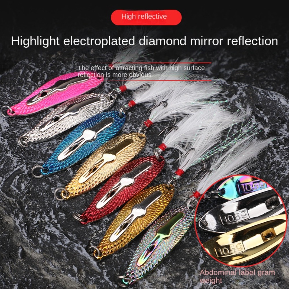 Fishing Hook Treble - Vissen Accessoires Metalen Vissen Lokken Goud