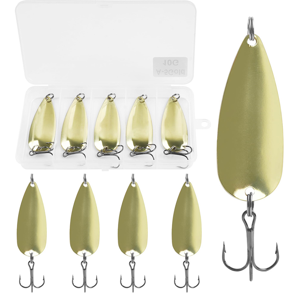 5 Stuks Vissen Lepels Metalen  - Fishing Hook Treble recensie en prijs