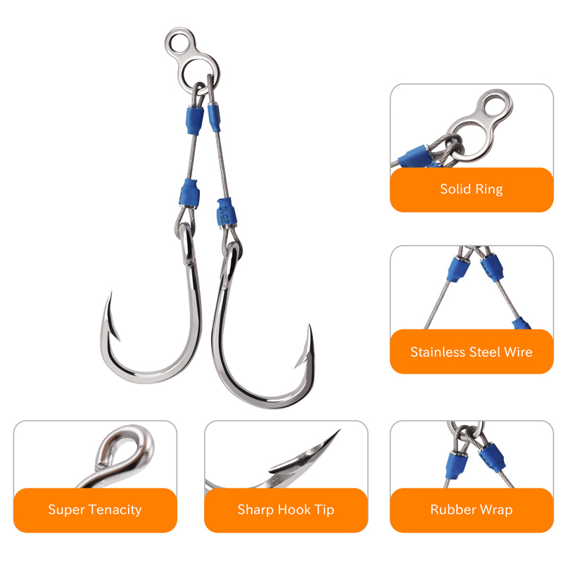 ZYZHE Staal Draad Jig Assist H - Fishing Hook Assortment recensie en prijs