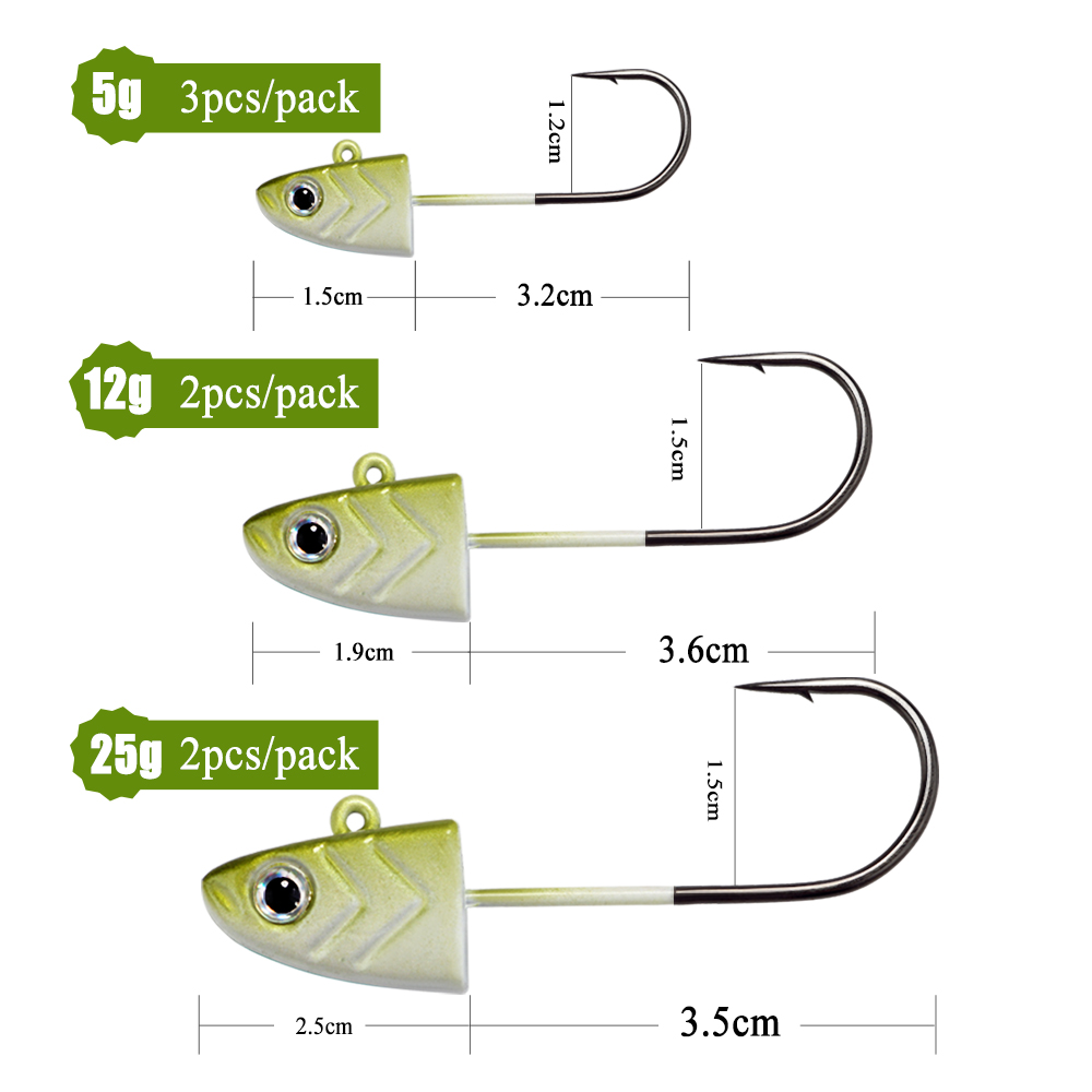 FTK Vissenhaken 5g 12g 25g Cra - Fishing Hook Assortment recensie en prijs