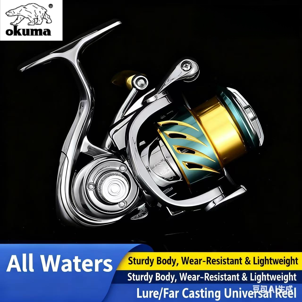 Okuma Visgerei Spinning Reel U - Daiwa Reel Bg recensie en prijs