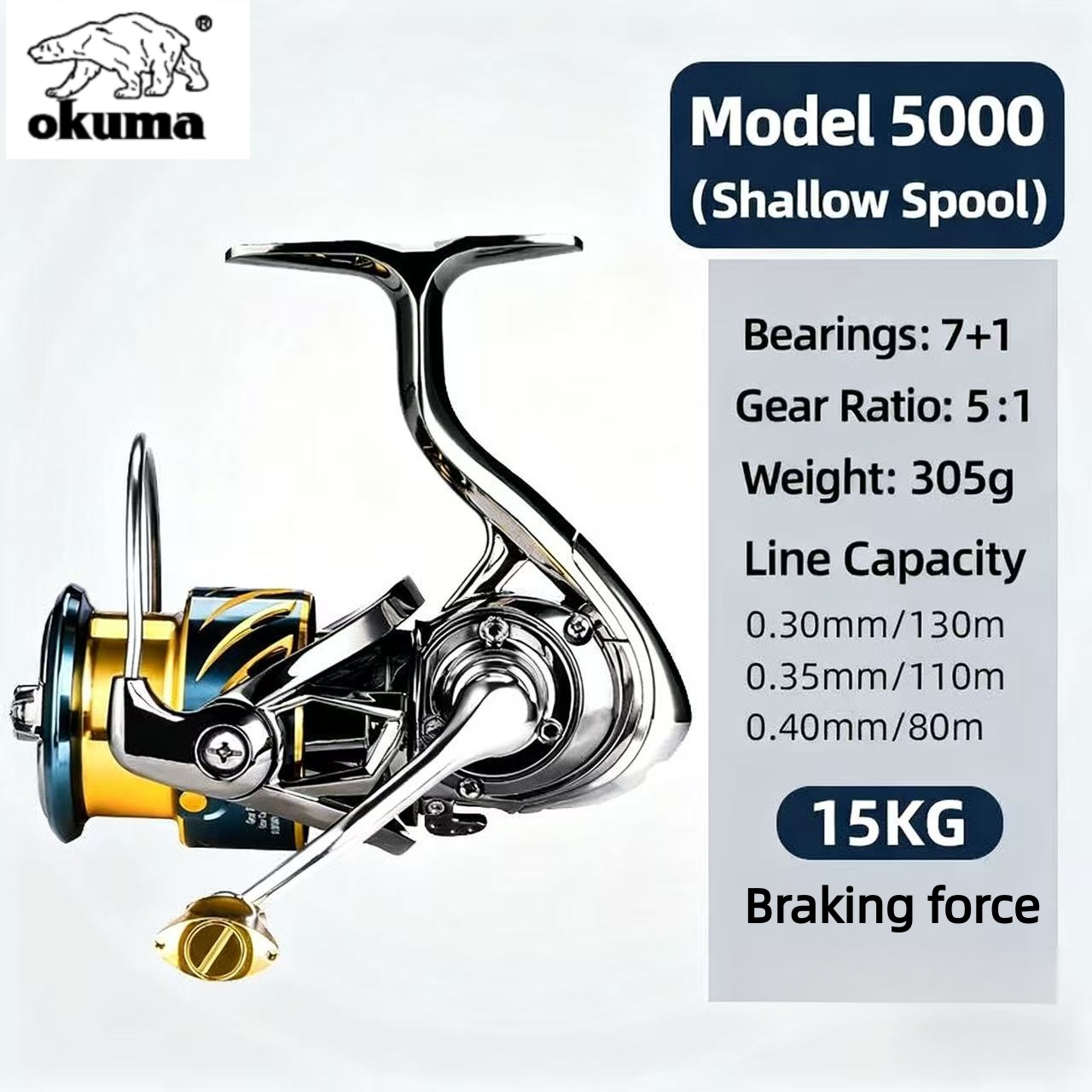 Okuma Visgerei Spinning Reel U - Daiwa Reel Bg recensie en prijs