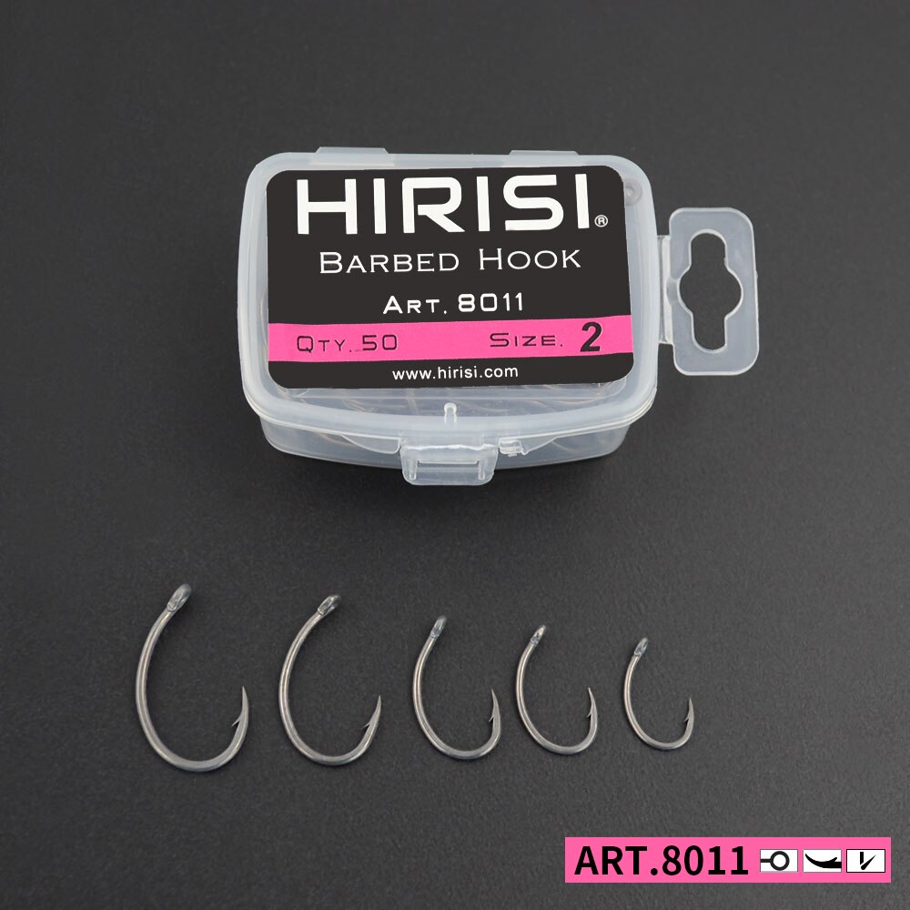 Hirisi Karpervissen Haken 50 s - Fishing Hook Circle recensie en prijs