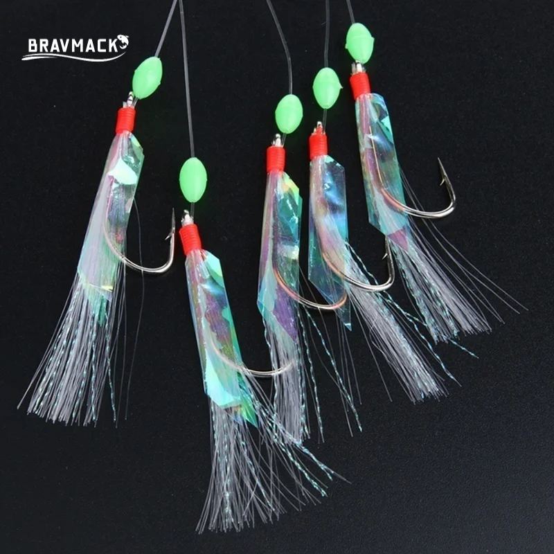 5 stks/set Multi-color Zachte  - Fishing Hook Assortment recensie en prijs