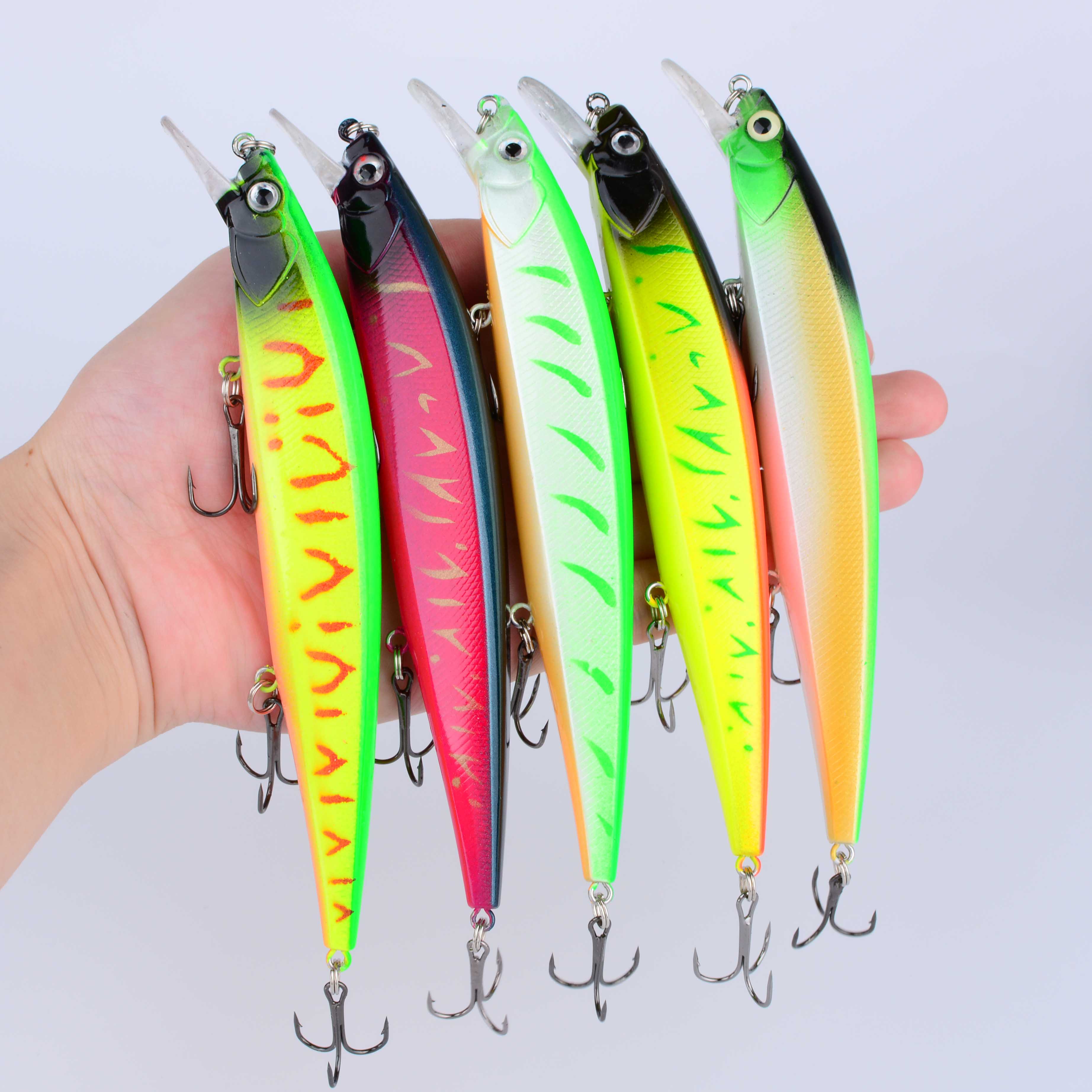 1 stuk 14 cm/20 g kunststof si - Fishing Hook Treble recensie en prijs
